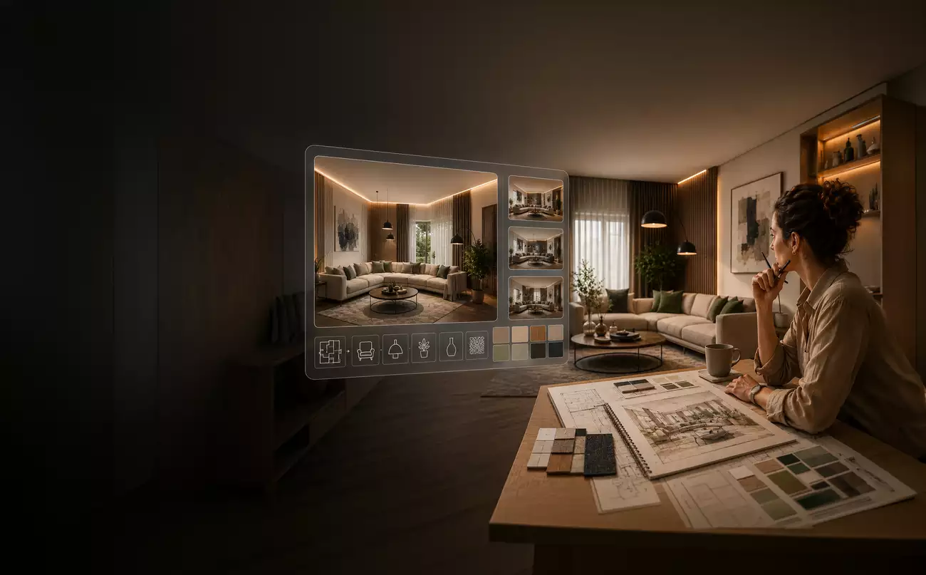 Czy sztuczna inteligencja zastąpi architektów wnętrz?